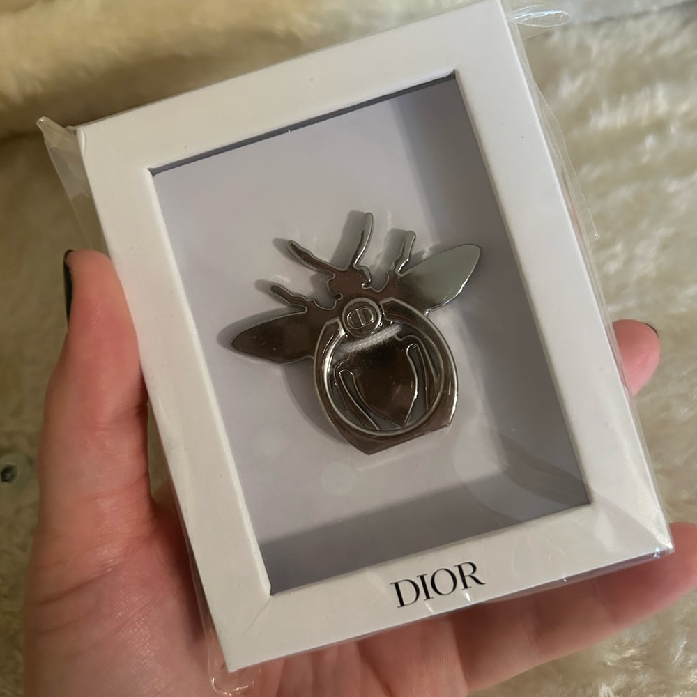 Dior Silver Bee Smartphone Ring